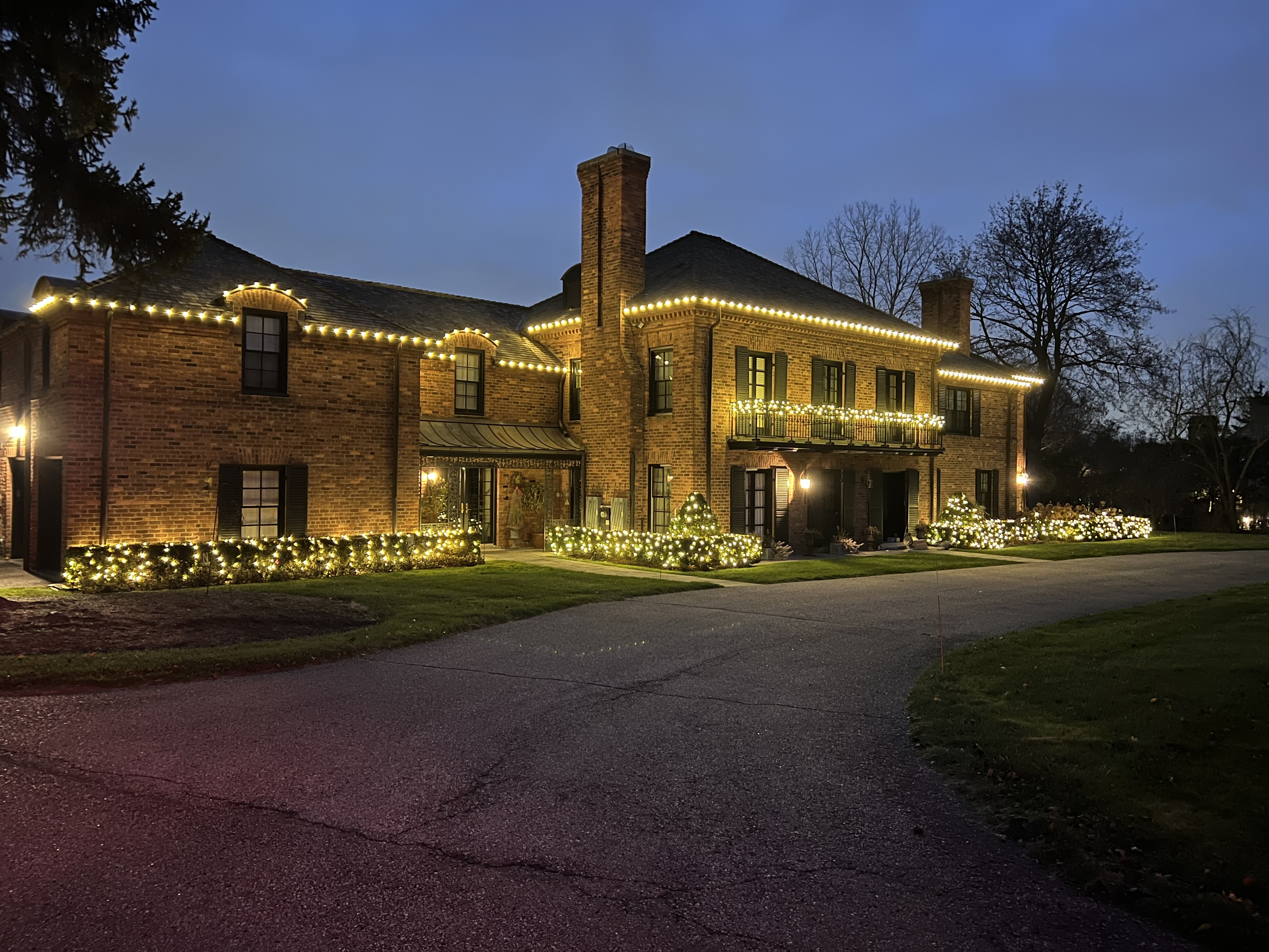 Large brick estate